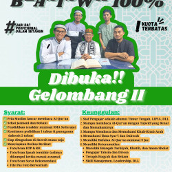 TADRIB AD-DU'AT PUSAT WAHDAH ISLAMIYAH ANG.XXII