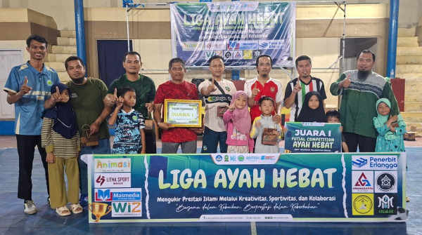 Final Dramatis Warnai Penutupan Liga Ayah Hebat 2025 SDIT Wahdah Sinjai