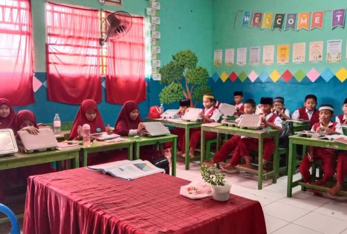 Dari Kisah Viral ke Ruang Kelas, MBG Jadi Pengingat Syukur di SDIT Wahdah Sinjai