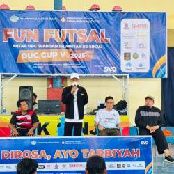 Fun Futsal DUCR Cup V 2025 Resmi Dibuka, Perkuat Soliditas DPC Wahdah Islamiyah se-Sinjai