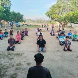 Latihan Perdana Perisai Badar Digelar di PPTQ Wahdah Islamiyah Sinjai