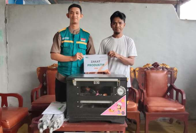 Zakat Produktif WIZ Sinjai Bantu Warga Beralih ke Usaha Kue Jelang Ramadhan