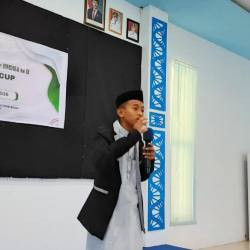 Terbiasa Berbahasa Arab, Santri SMAS IT Wahdah Sinjai Tampil di HIMDIBA CUP IV