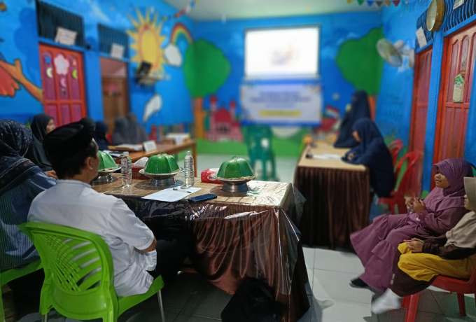 RA Qurrata A’yun Wahdah Islamiyah Sinjai Jalani Penilaian Kinerja Kepala Raudhatul Athfal (PKK RA)